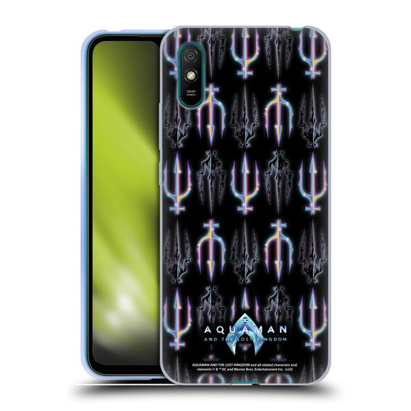 Aquaman And The Lost Kingdom Graphics Trident Pattern Soft Gel Case for Xiaomi Redmi 9A / Redmi 9AT