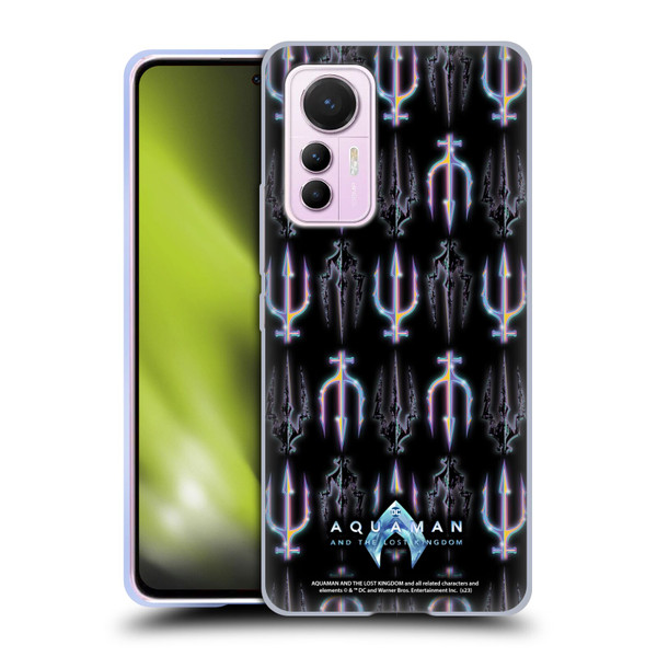 Aquaman And The Lost Kingdom Graphics Trident Pattern Soft Gel Case for Xiaomi 12 Lite