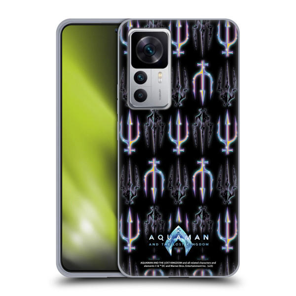 Aquaman And The Lost Kingdom Graphics Trident Pattern Soft Gel Case for Xiaomi 12T 5G / 12T Pro 5G / Redmi K50 Ultra 5G