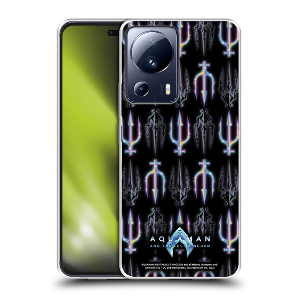 Aquaman And The Lost Kingdom Graphics Trident Pattern Soft Gel Case for Xiaomi 13 Lite 5G