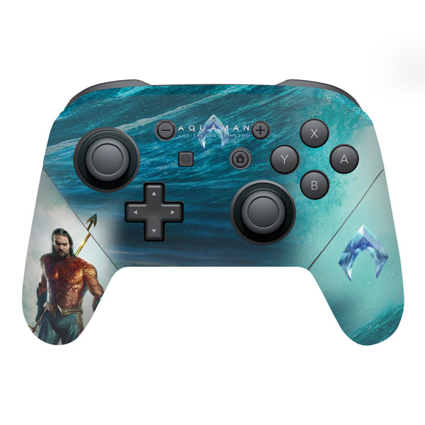 Aquaman And The Lost Kingdom Graphics Poster Vinyl Sticker Skin Decal Cover for Nintendo Switch Pro Controller