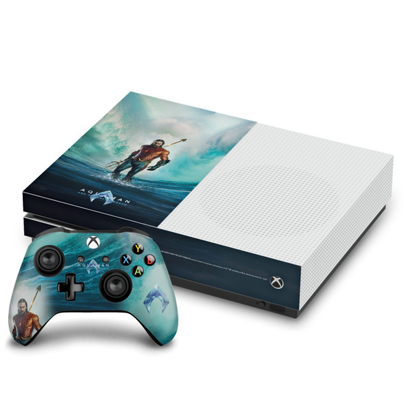 Aquaman And The Lost Kingdom Graphics Poster Vinyl Sticker Skin Decal Cover for Microsoft One S Console & Controller