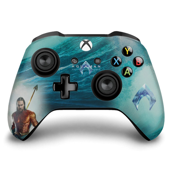 Aquaman And The Lost Kingdom Graphics Poster Vinyl Sticker Skin Decal Cover for Microsoft Xbox One S / X Controller