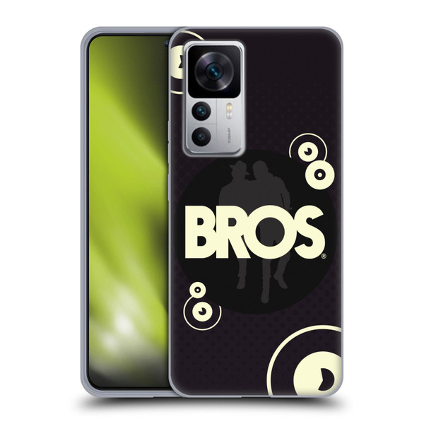 BROS Logo Art Retro Soft Gel Case for Xiaomi 12T 5G / 12T Pro 5G / Redmi K50 Ultra 5G
