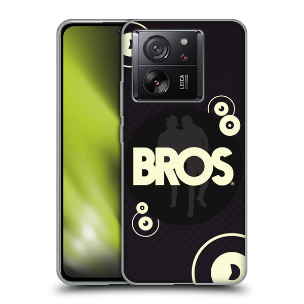BROS Logo Art Retro Soft Gel Case for Xiaomi 13T 5G / 13T Pro 5G