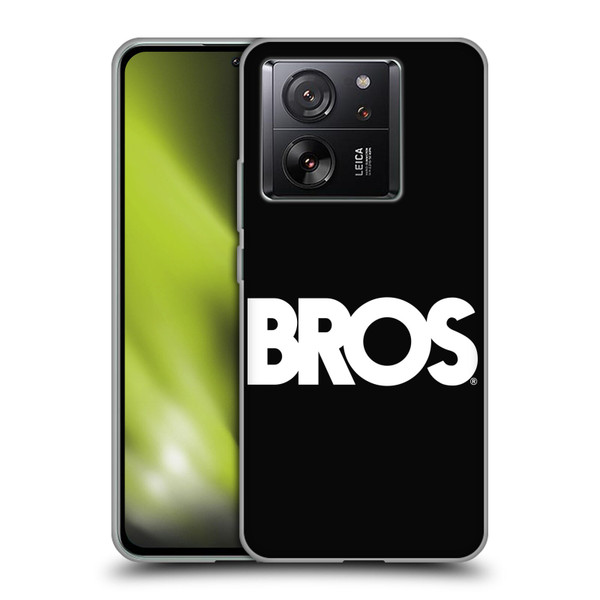 BROS Logo Art Text Soft Gel Case for Xiaomi 13T 5G / 13T Pro 5G