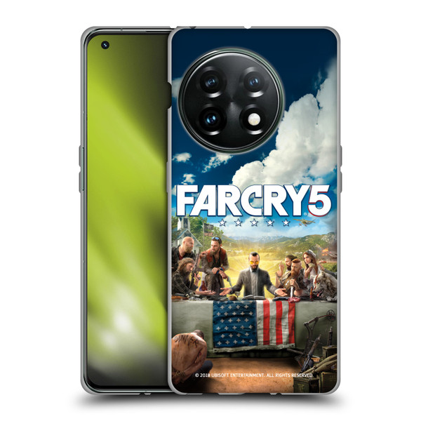 Far Cry 5 Key Art And Logo Main Soft Gel Case for OnePlus 11 5G