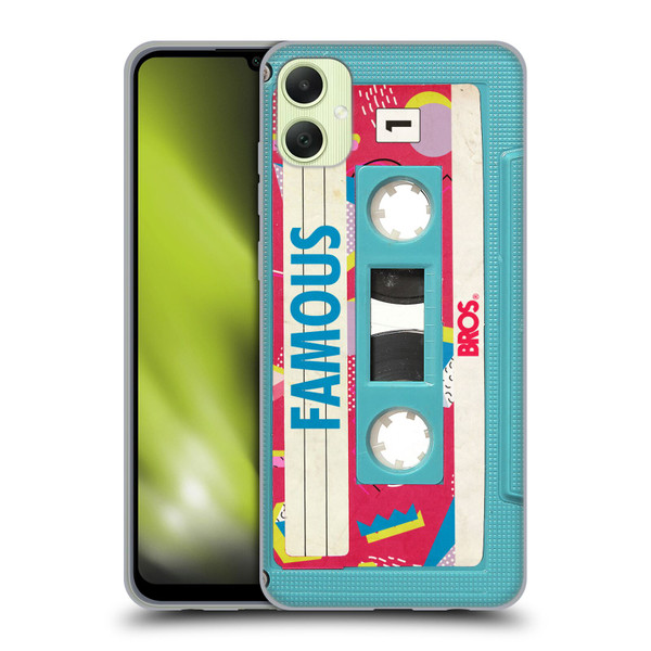 BROS Vintage Cassette Tapes When Will I Be Famous Soft Gel Case for Samsung Galaxy A05