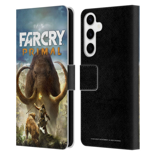 Far Cry Primal Key Art Pack Shot Leather Book Wallet Case Cover For Samsung Galaxy S24+ 5G
