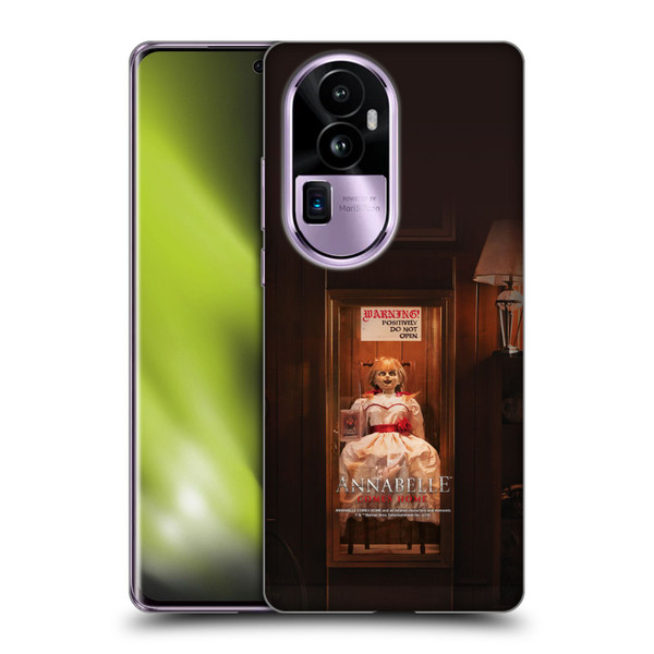 Annabelle Comes Home Doll Photography Do Not Open Soft Gel Case for OPPO Reno10 Pro+