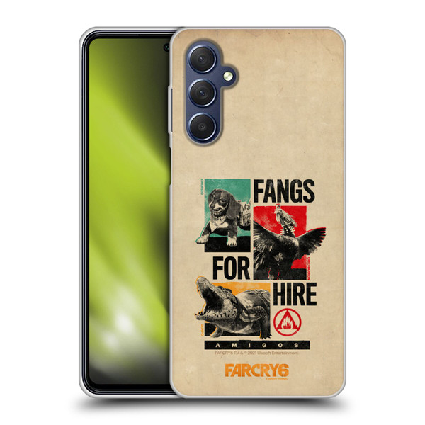 Far Cry 6 Graphics Fangs For Hire Soft Gel Case for Samsung Galaxy M54 5G