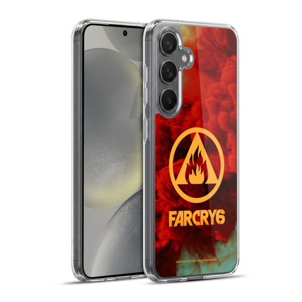 Far Cry 6 Graphics Logo Soft Gel Case for Samsung Galaxy S24+ 5G & MagSafe