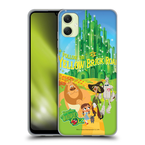 Dorothy and the Wizard of Oz Graphics Yellow Brick Road Soft Gel Case for Samsung Galaxy A05