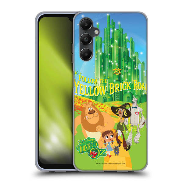 Dorothy and the Wizard of Oz Graphics Yellow Brick Road Soft Gel Case for Samsung Galaxy A05s