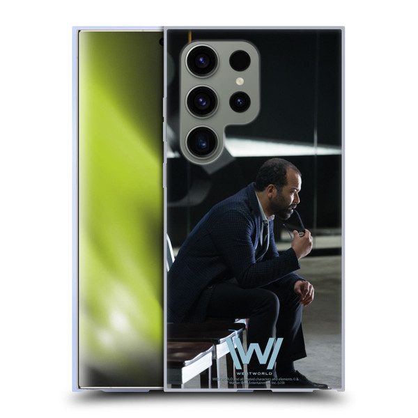 Westworld Characters Bernard Lowe Soft Gel Case for Samsung Galaxy S24 Ultra 5G