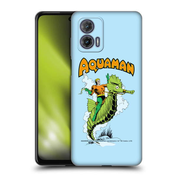 Aquaman DC Comics Fast Fashion Storm Soft Gel Case for Motorola Moto G73 5G
