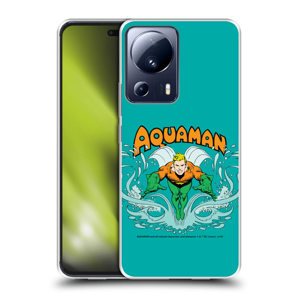 Aquaman DC Comics Fast Fashion Swim Soft Gel Case for Xiaomi 13 Lite 5G
