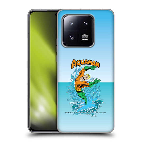 Aquaman DC Comics Fast Fashion Splash Soft Gel Case for Xiaomi 13 Pro 5G