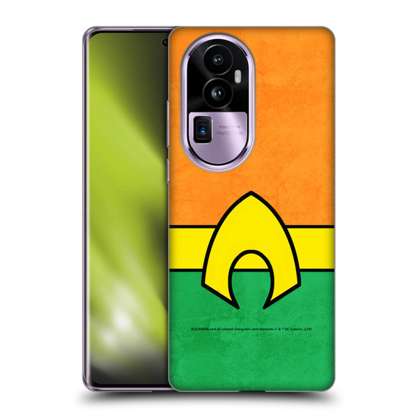 Aquaman DC Comics Logo Uniform 2 Soft Gel Case for OPPO Reno10 Pro+