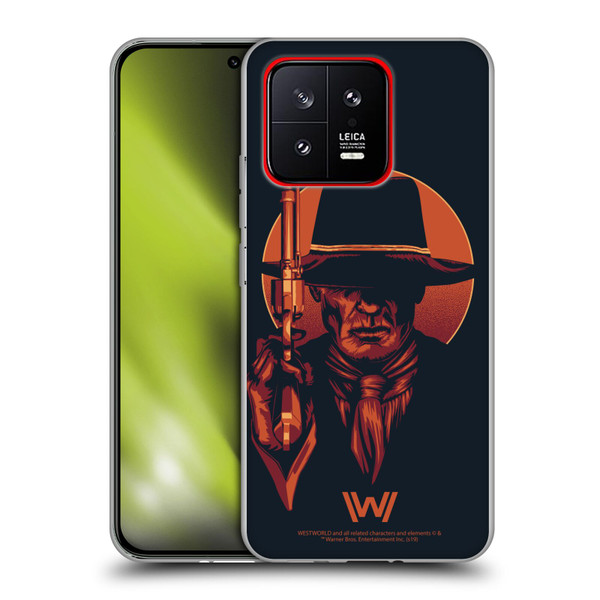 Westworld Graphics Man In Black 2 Soft Gel Case for Xiaomi 13 5G