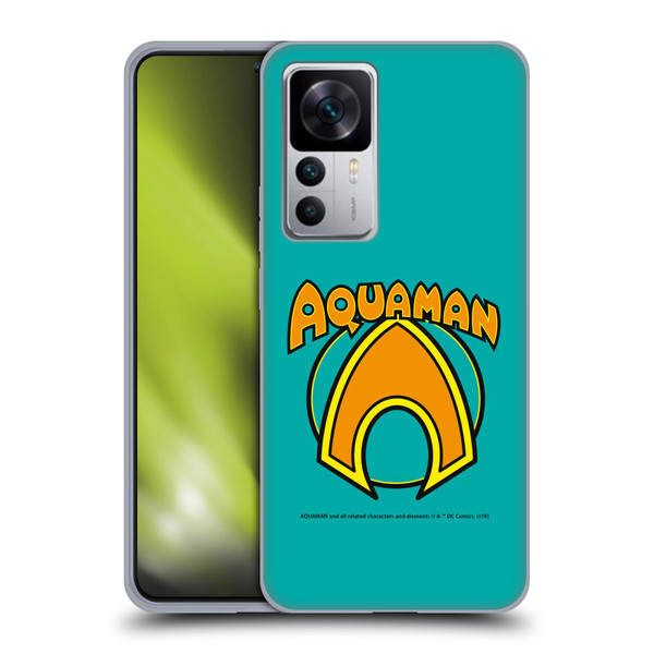 Aquaman DC Comics Logo Classic Soft Gel Case for Xiaomi 12T 5G / 12T Pro 5G / Redmi K50 Ultra 5G