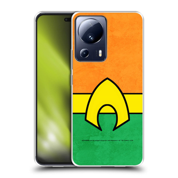 Aquaman DC Comics Logo Uniform 2 Soft Gel Case for Xiaomi 13 Lite 5G