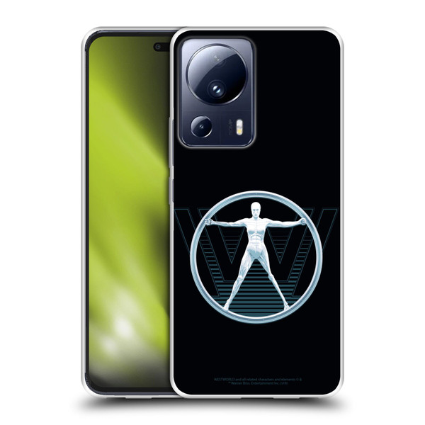 Westworld Logos The Vitruvian Man Soft Gel Case for Xiaomi 13 Lite 5G