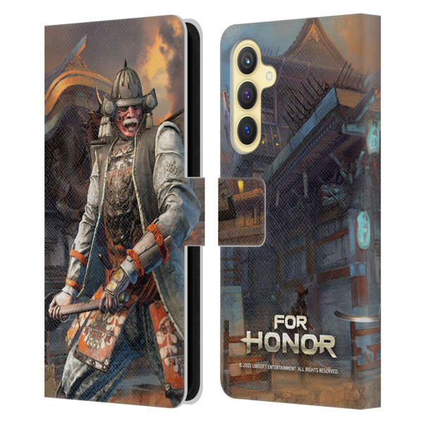 For Honor Characters Kensei Leather Book Wallet Case Cover For Samsung Galaxy S23 FE 5G