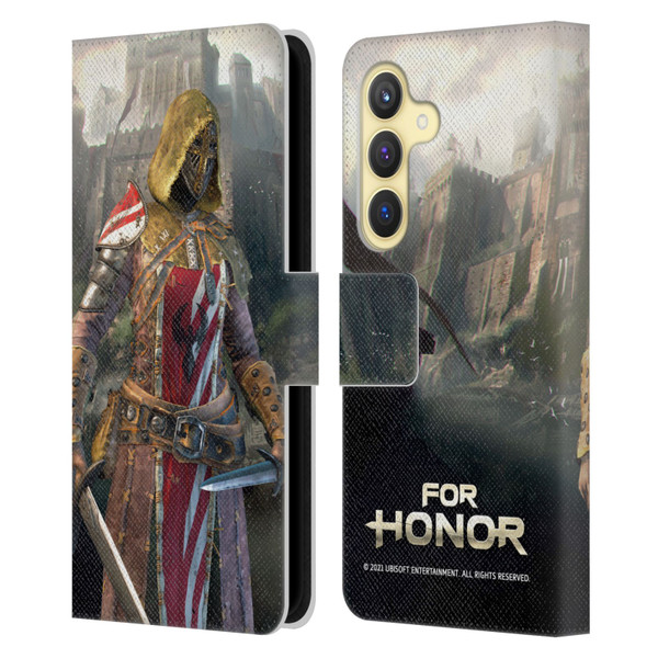 For Honor Characters Peacekeeper Leather Book Wallet Case Cover For Samsung Galaxy S24 5G