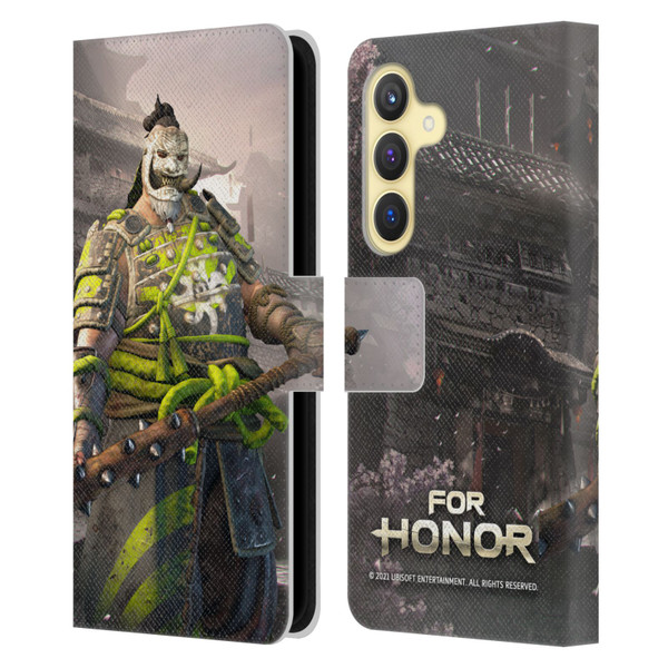 For Honor Characters Shugoki Leather Book Wallet Case Cover For Samsung Galaxy S24 5G