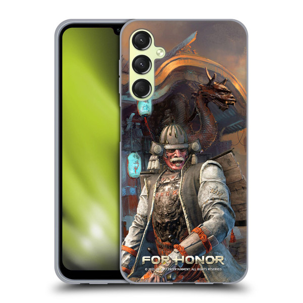 For Honor Characters Kensei Soft Gel Case for Samsung Galaxy A24 4G / Galaxy M34 5G