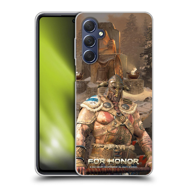 For Honor Characters Raider Soft Gel Case for Samsung Galaxy M54 5G