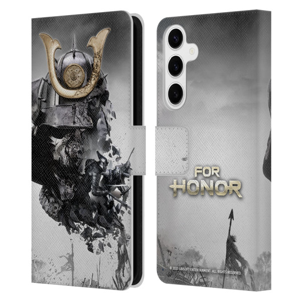 For Honor Key Art Samurai Leather Book Wallet Case Cover For Samsung Galaxy S24+ 5G