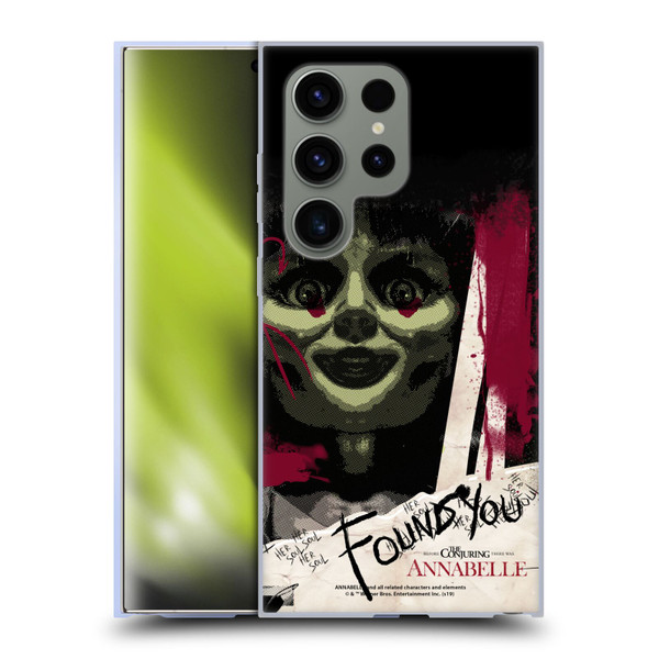 Annabelle Graphics Found You Soft Gel Case for Samsung Galaxy S24 Ultra 5G