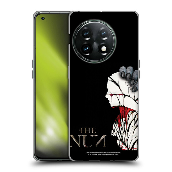 The Nun Valak Graphics Blood Hand Soft Gel Case for OnePlus 11 5G