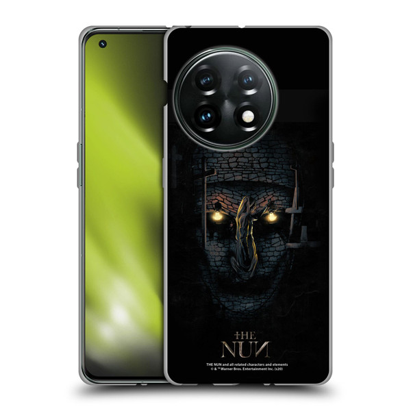The Nun Valak Graphics Double Exposure Soft Gel Case for OnePlus 11 5G
