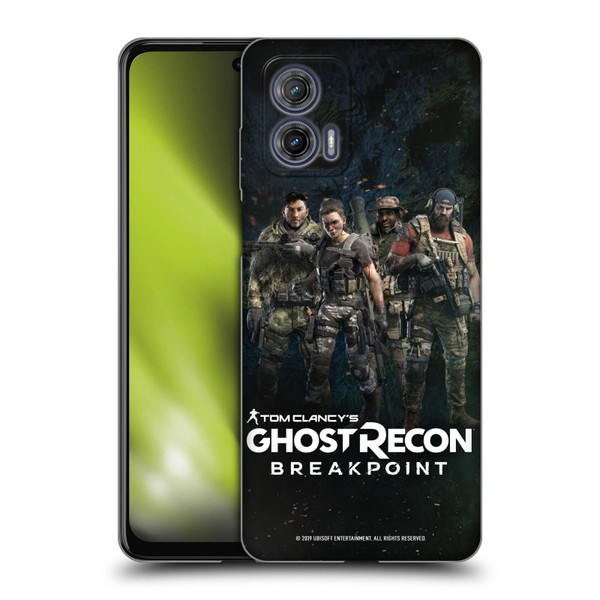 Tom Clancy's Ghost Recon Breakpoint Character Art The Ghosts Soft Gel Case for Motorola Moto G73 5G