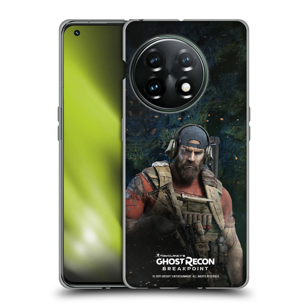 Tom Clancy's Ghost Recon Breakpoint Character Art Nomad Soft Gel Case for OnePlus 11 5G