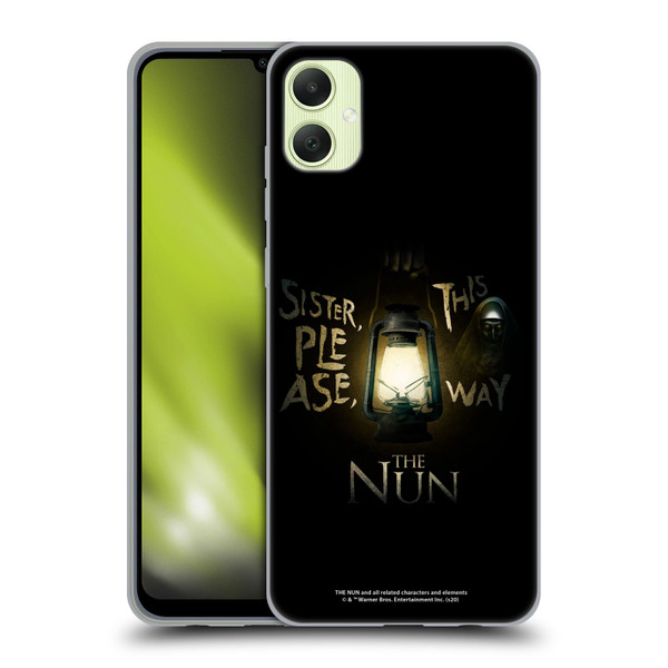 The Nun Valak Graphics This Way Soft Gel Case for Samsung Galaxy A05