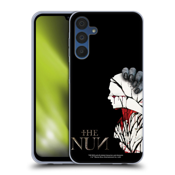 The Nun Valak Graphics Blood Hand Soft Gel Case for Samsung Galaxy A15