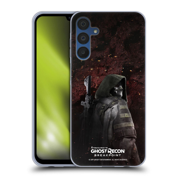 Tom Clancy's Ghost Recon Breakpoint Character Art Colonel Walker Soft Gel Case for Samsung Galaxy A15