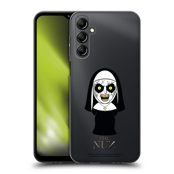 The Nun Valak Graphics Character Soft Gel Case for Samsung Galaxy M14 5G
