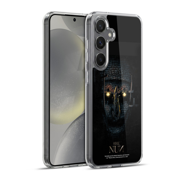 The Nun Valak Graphics Double Exposure Soft Gel Case for Samsung Galaxy S24+ 5G & MagSafe