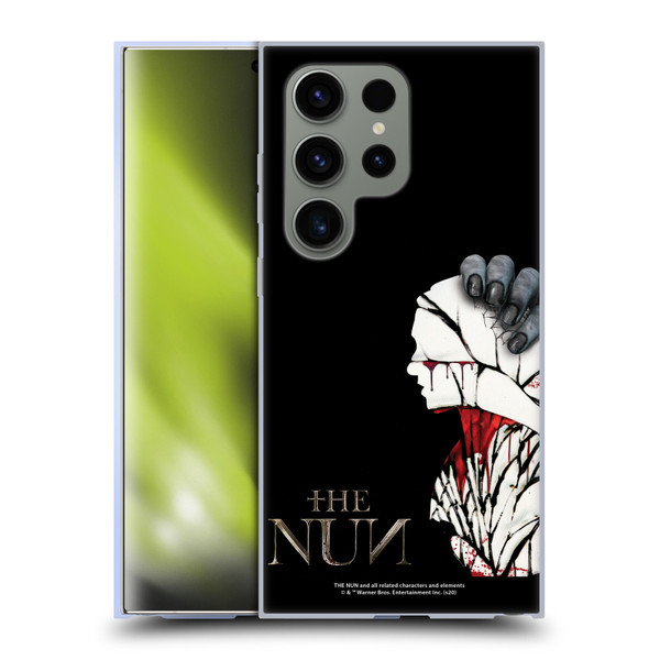 The Nun Valak Graphics Blood Hand Soft Gel Case for Samsung Galaxy S24 Ultra 5G