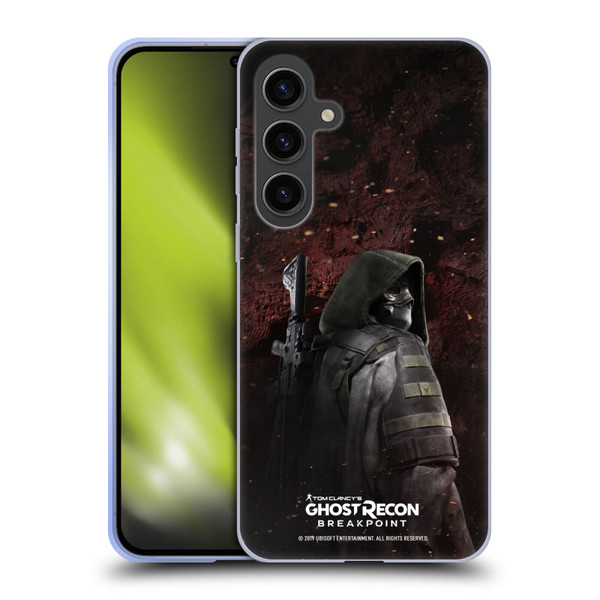 Tom Clancy's Ghost Recon Breakpoint Character Art Colonel Walker Soft Gel Case for Samsung Galaxy S24+ 5G