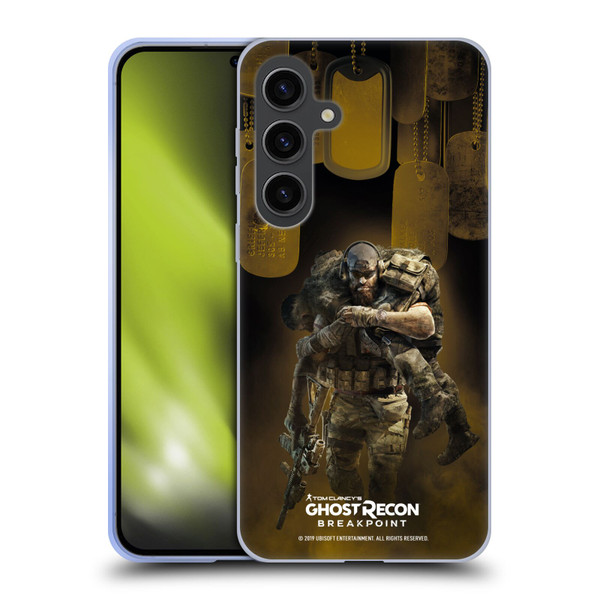 Tom Clancy's Ghost Recon Breakpoint Character Art Nomad Poster Soft Gel Case for Samsung Galaxy S24+ 5G