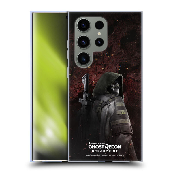 Tom Clancy's Ghost Recon Breakpoint Character Art Colonel Walker Soft Gel Case for Samsung Galaxy S24 Ultra 5G