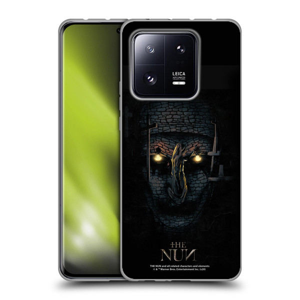 The Nun Valak Graphics Double Exposure Soft Gel Case for Xiaomi 13 Pro 5G