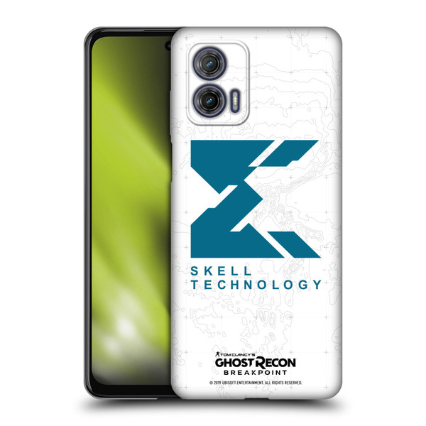 Tom Clancy's Ghost Recon Breakpoint Graphics Skell Technology Logo Soft Gel Case for Motorola Moto G73 5G