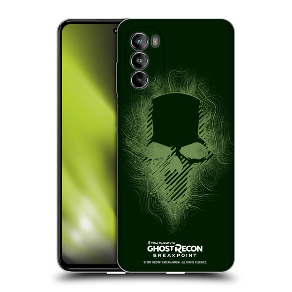 Tom Clancy's Ghost Recon Breakpoint Graphics Ghosts Logo Soft Gel Case for Motorola Moto G82 5G